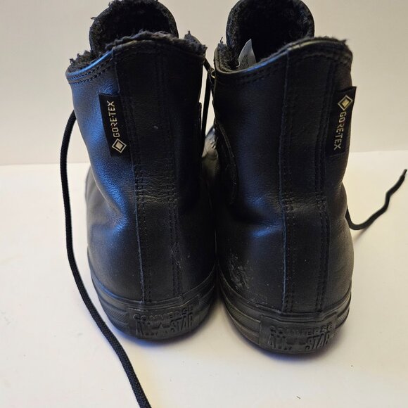 Converse Chuck Taylor All Star Leather High Top Boots Warm Unisex M9 W11 - Picture 12 of 15